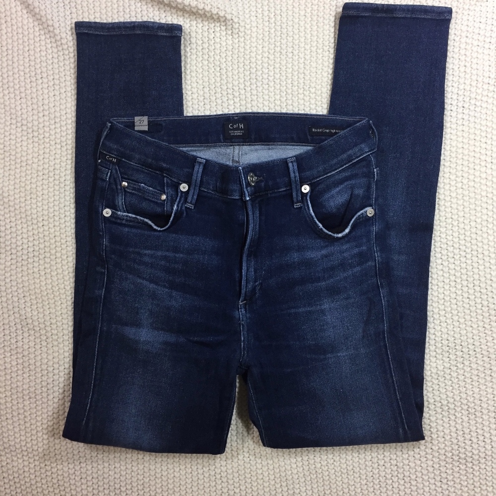 Citizens of Humanity Rocket High Rise Crop Skinny